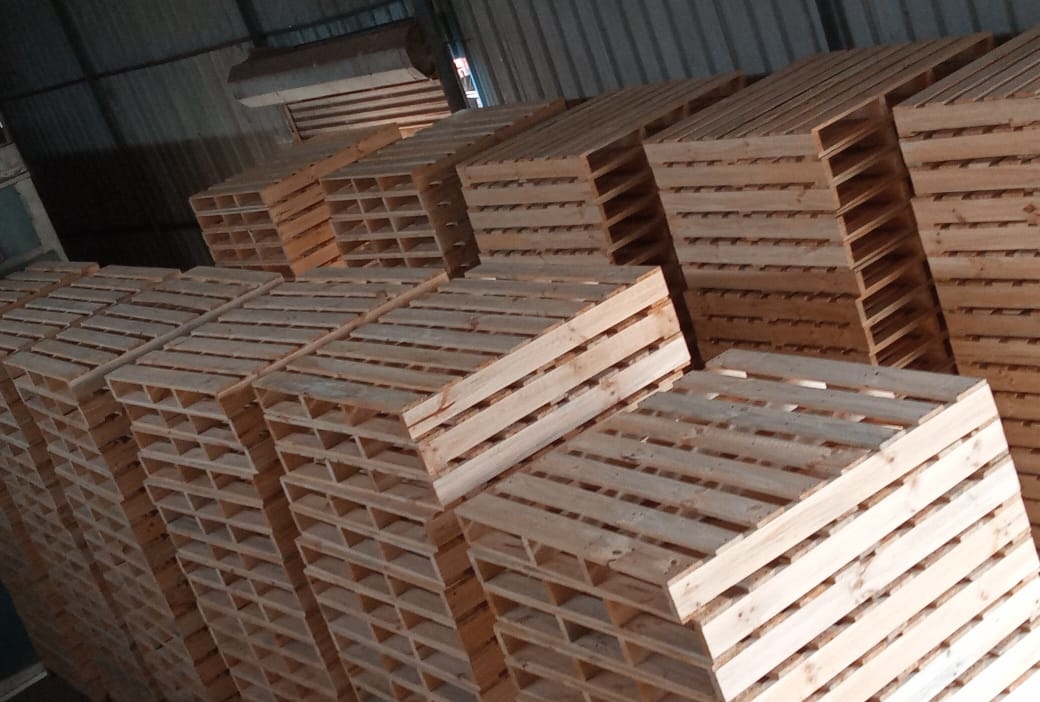 Wooden pallets